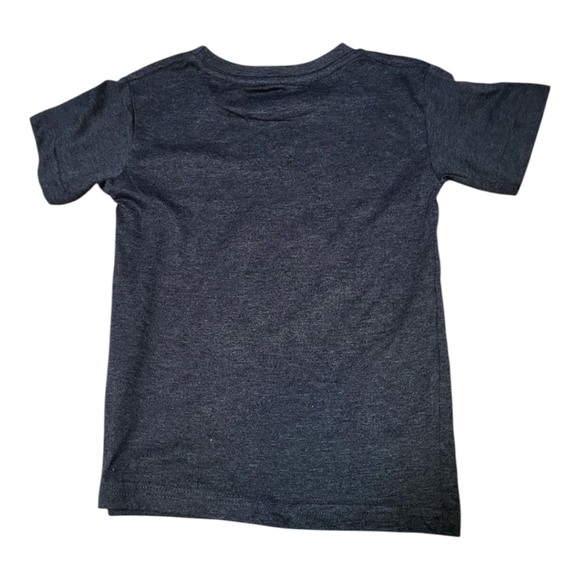 Eighty Eight Kids Black Short Sleeve Tee with NASA Space Graphic - Size 4 - Picture 2 of 3